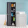Sterilite Adjustable 4-Shelf Storage Cabinet With Doors, Gray 01423V01