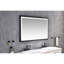 Miroir de salle de bain mural 60 po x 36 po à fixation murale en aluminium, brouillard, 3 lumières de couleur, mémoire, miroir de réglage continu de la luminosité pour la salle de bain, températures, contrôle, salle de bain idéale-1551826220