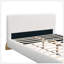 Lit tapissier Boucle, grand, blanc-1318564598