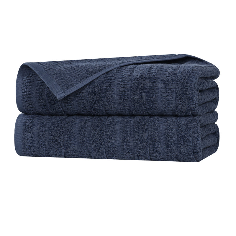 Draps de bain Mika Smart Twist Viscose, Marine