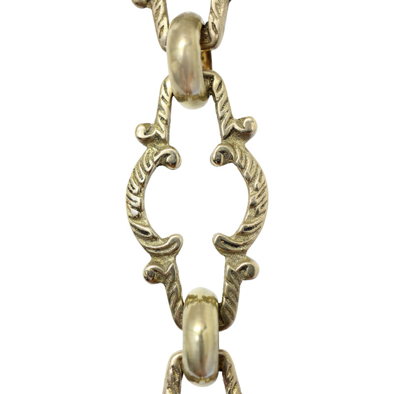 Chain or Chain Break, Polished Brass