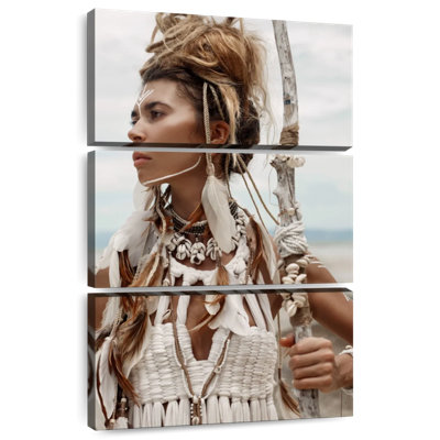 Leisha Native American Lady Warrior