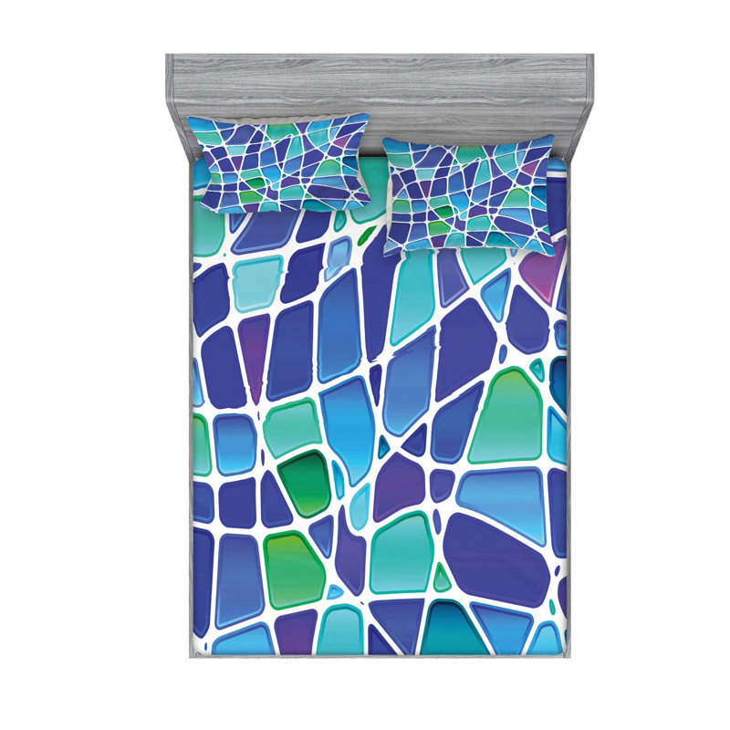 Microfiber Sheet Set, Full/Double Sheet Set with Fitted Sheet
