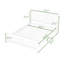 Lit plateforme en bois avec tête de lit-904066522-904066521