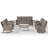 Gaetanino 8 - Pieces Outdoor Patio Seating Group with Cushions and Glider Chairs-1190844101-1164046118