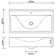 Ebern Designs Bralon 6000mm L x 4600mm W Ceramic Rectangular Sink with Overflow