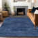 Premium Machine Washable Prisco Navy Rug
