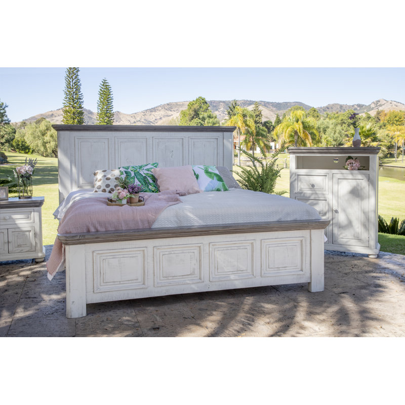 Luna Solid Wood Standard Bed