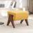 Chenice Upholstered Solid Wood Leg Ottoman-127275570