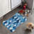 Heart Patterns - 1 Piece Bone Shape Feeding Mat
