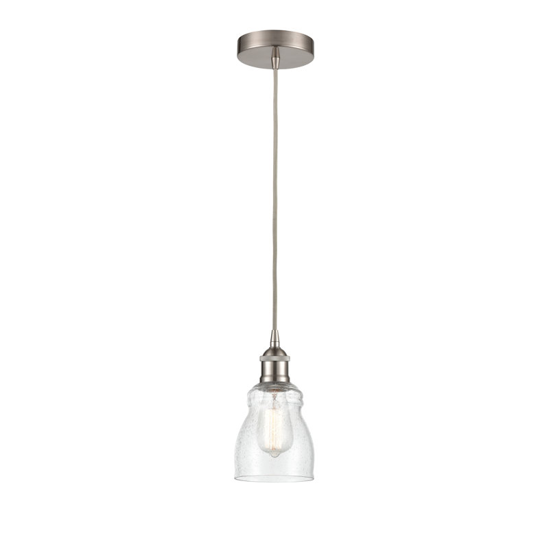Mccarver 1 - Light Single Pendant, Brushed Satin Nickel