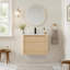 Wall Mounted Single Double Single Vanity Bathroom Vanity With Top-410738156