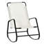 Chaise berçante de jardin