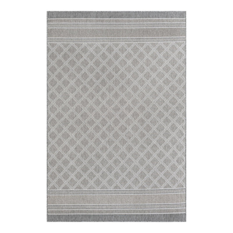 Tapis d'extérieur à treillis, Rectangle 6 pi 1 po x 9 pi
