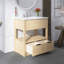 Meuble-lavabo sur pied 30 po avec lavabo en céramique