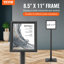 Pedestal Sign Holder with Metal Base