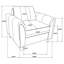 Chaise avec accoudoirs Accent Chair