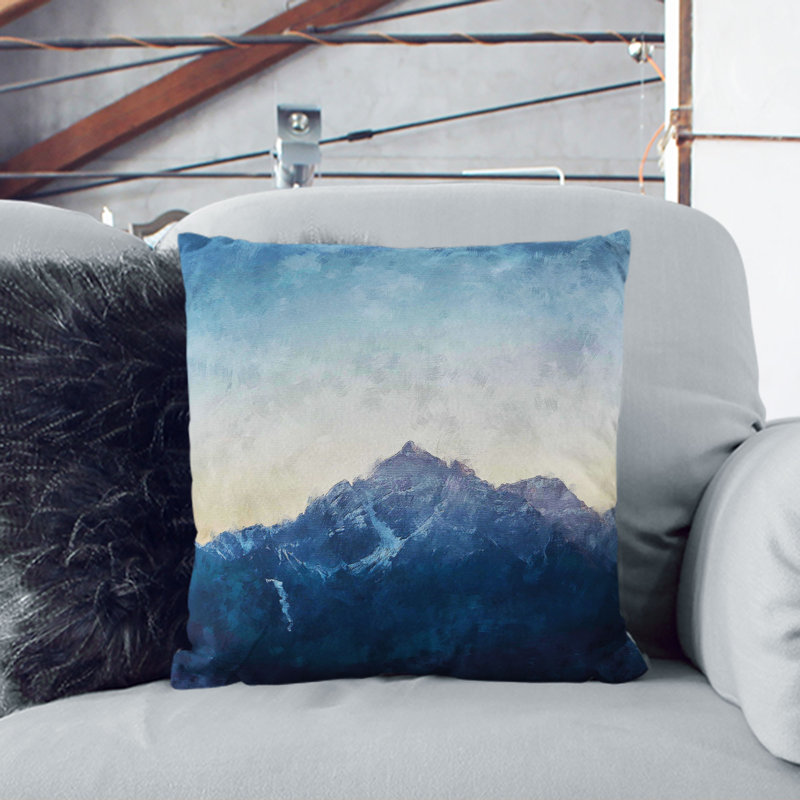 Square Cushion, 55cm H x 55cm W x 20cm D, Black