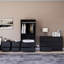 Tanino 4 Piece Bedroom Set (2 Drawer Large Bedside Chest X2, 6 Drawer Chest, 2 Door 2 Drawer Wardrobe)-1527299823
