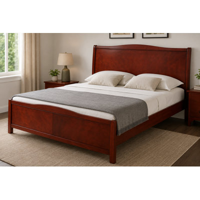 Coalson Solid Wood Platform Bed