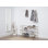 20 Pair Stackable Solid Wood Shoe Rack
