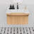32" ADA-Friendly Wall-Mounted Single Bathroom Vanity with Integrated Resin Sink and Side Handles-151039174-141486710