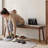 Soild Wood For Dining Bench Table Bench With Leather Cushion-2146810390