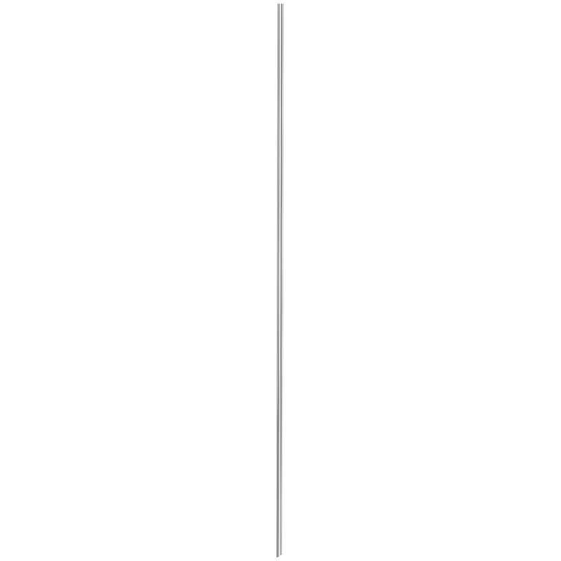 Choreograph 72" Edge Trim, Bright Polished Silver