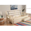 La base de futon pleine grandeur Stratford comprend des tiroirs de rangement, matelas non inclus