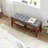 Jesha Linen Upholstered Bench-683570462