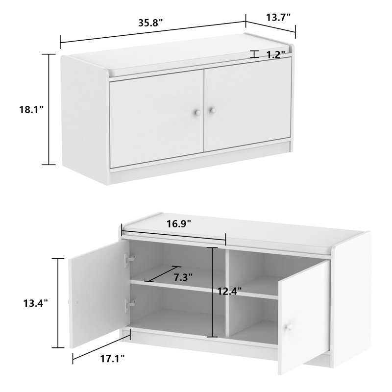 Upholstered Storage Bench