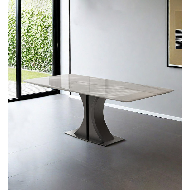 Table de salle à manger Minimalist, H 29,53 po x L 70,87 po x l 35,43 po