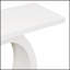 Mirod Stylish Modern Console Table with Egg-Shaped Base, Enhanced Stability and Durability, Sleek Design-1175637860