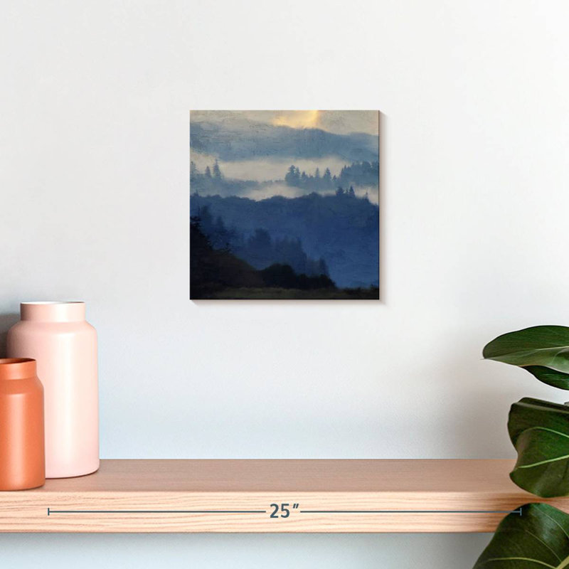 Mountain Range, 10" H x 10" W