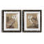 Portrait d'une chouette effraie - ensemble de 2 cadres photo-972495595-972495596