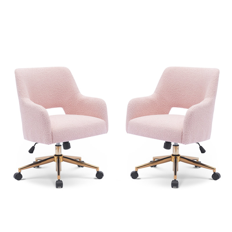 Chaise de travail Cardinale Breann, Rose