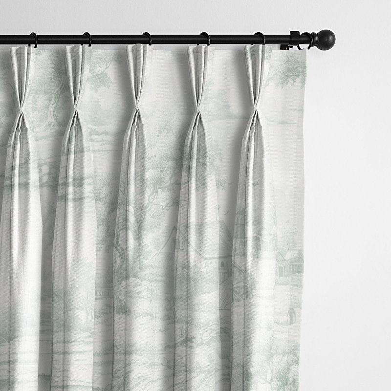 Rustic Cabin Toile, Sage, 20" W x 108" L