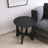 Black Wooden Coffee Table-1830293863