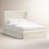 Textured Linen White selected