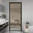 Ashanti Bamboo Semi Sheer Curtain Single Panel