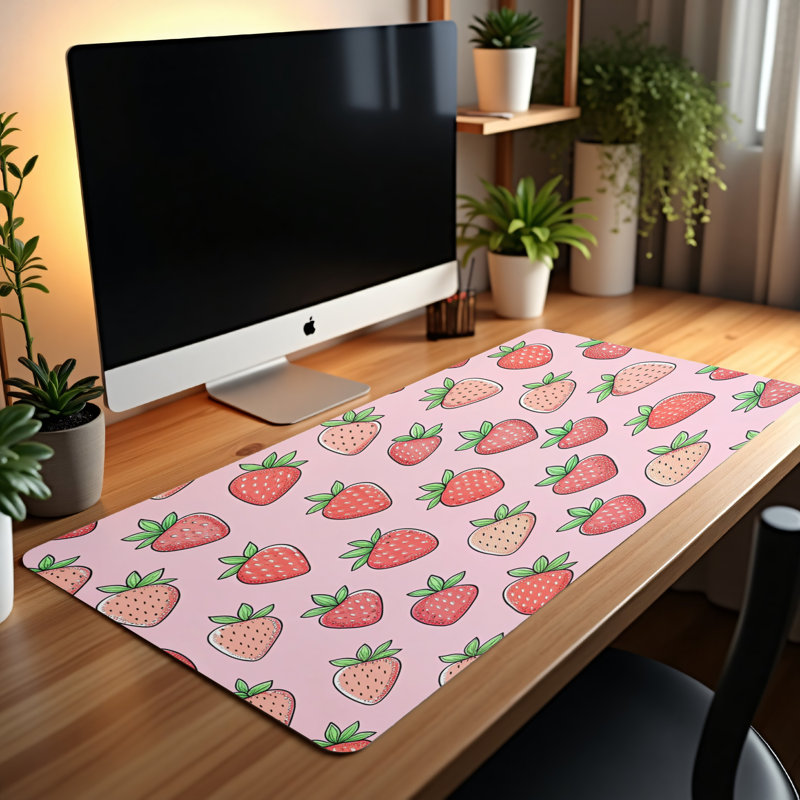 Polyester Desk Pad, 14.4x12.1