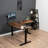 VIVO Electric 77" x 71" Corner Stand Up Desk, 3E7B Series-93885689