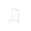 C Rectangle Metal Mirror