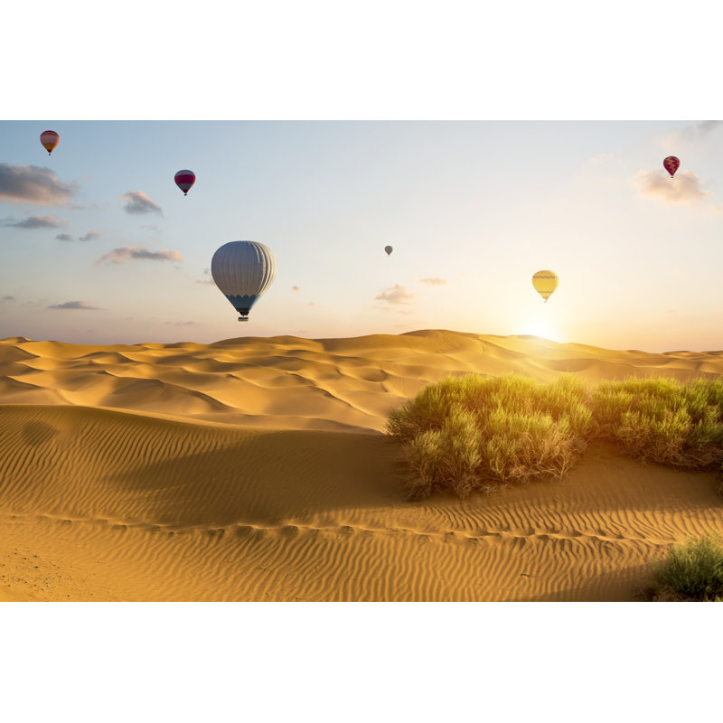 Montgolfières volant par Owngarden, H 32 po x l 48 po