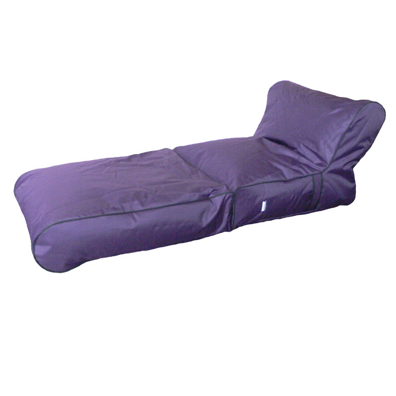 Fauteuil à billes Jumbo, Mélange de polyester mauve