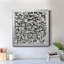 «Black and White and All Over», reproduction d'art sur toile encadrée-1207958988-1207958991