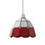 12cm H Glass Dome Lamp Shade ( Screw On )