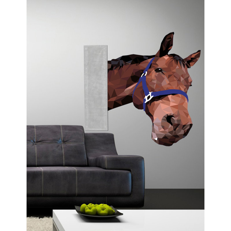Animals Wall Decal, 33" H x 49" W