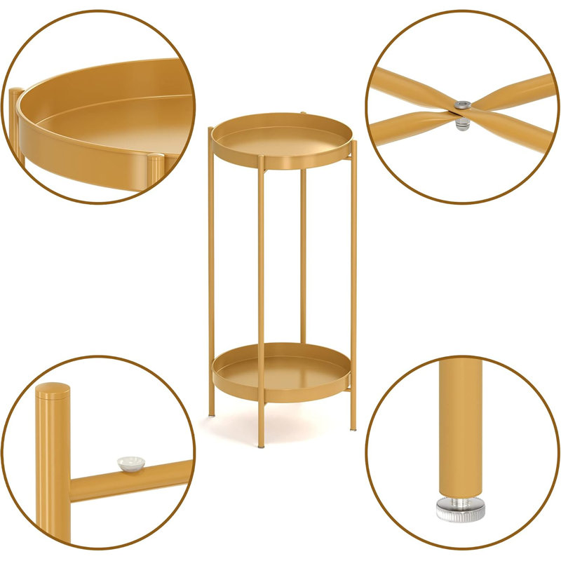 Plant Stand, Gold
