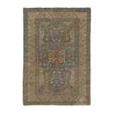Vintage One-of-a-Kind 4'x6' Hand Knotted Area Rug